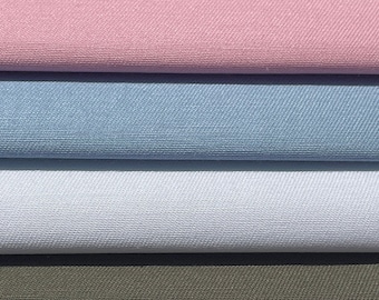 56"  100% Cotton Twill 6.5 OZ Woven Fabric By the Yard