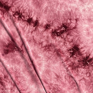 60” Bamboo 4-Way Stretch with Spandex Tie Dye Tie Dyed Apparel Jersey Knit Fabric By the Yard