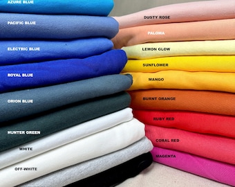 Cotton French Terry, 18 oz | Heavyweight Sweatshirt Knit | By The Yard