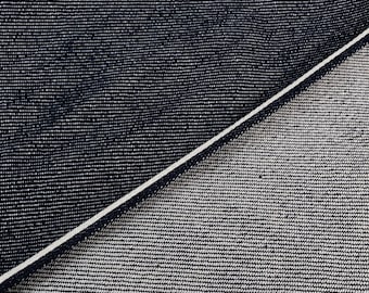 Dark Gray - Premium Raw Japanese Selvedge Denim Fabric | By The Yard | 32"-40" Wide