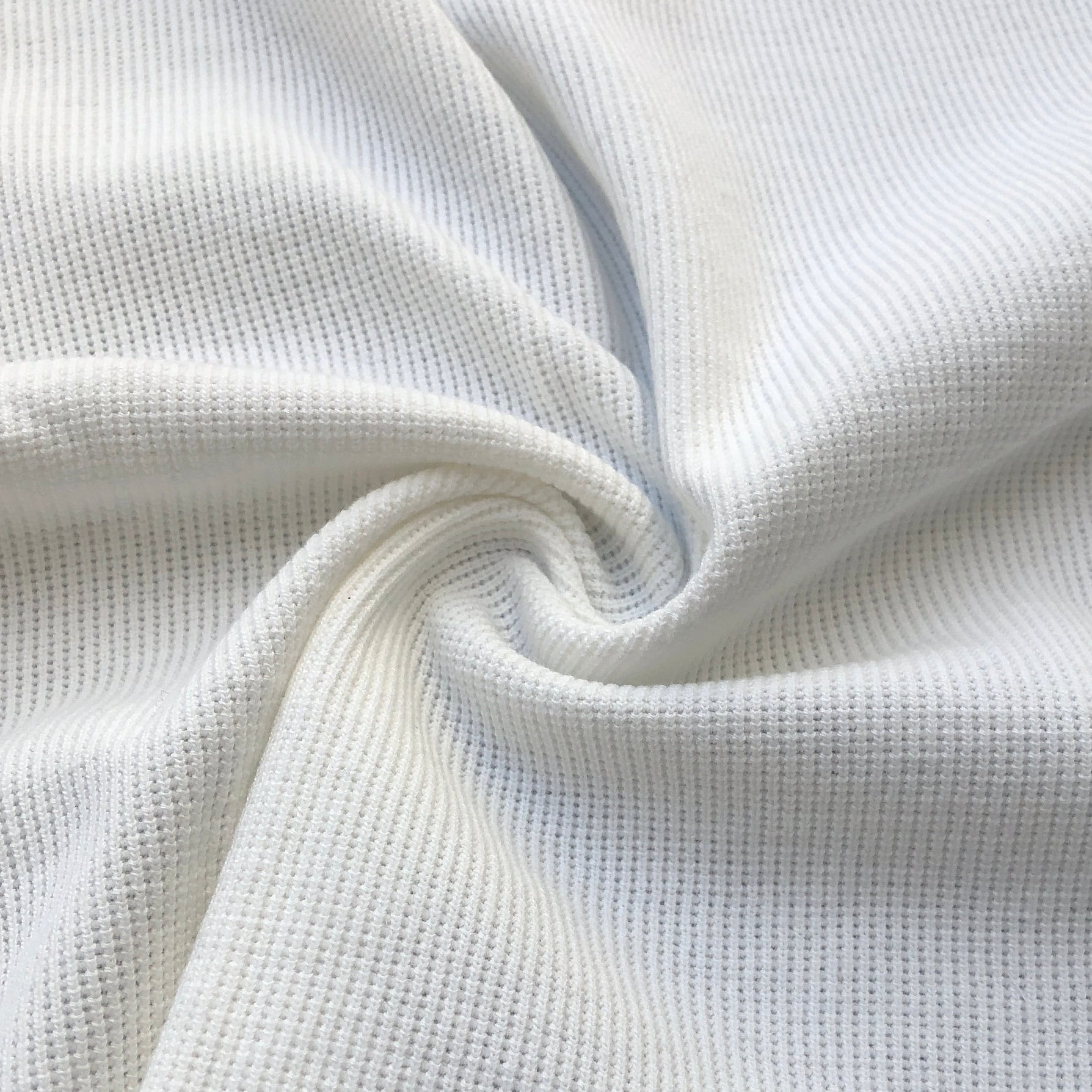 58 100 Cotton PFD White Baby Thermal Knit Fabric By the Yard