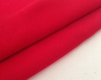 60" 100% Lyocell Tencel Gabardine Twill Eco Friendly Rose Red Medium Weight Preshrunk Woven Fabric By The Yard