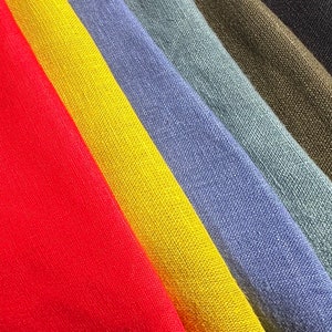 100% Linen Lithuanian Woven 5 OZ Fabric By the Yard