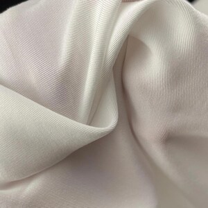 PFD Tencel Baby Twill Lyocell Fabric by the Yard - Eco-Friendly, Soft, Lightweight, Perfect for Dyeing & Garment Making imagen 2