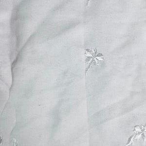 Leaf Embroidery Tencel Woven Fabric | By the Yard image 4