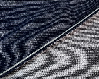 Dark Gray - Premium Raw Japanese Selvedge Denim Fabric | By The Yard | 32"-40" Wide