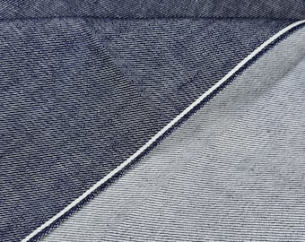 Dark Indigo - Premium Raw Japanese Selvedge Denim Fabric | By The Yard | 32"-40" Wide