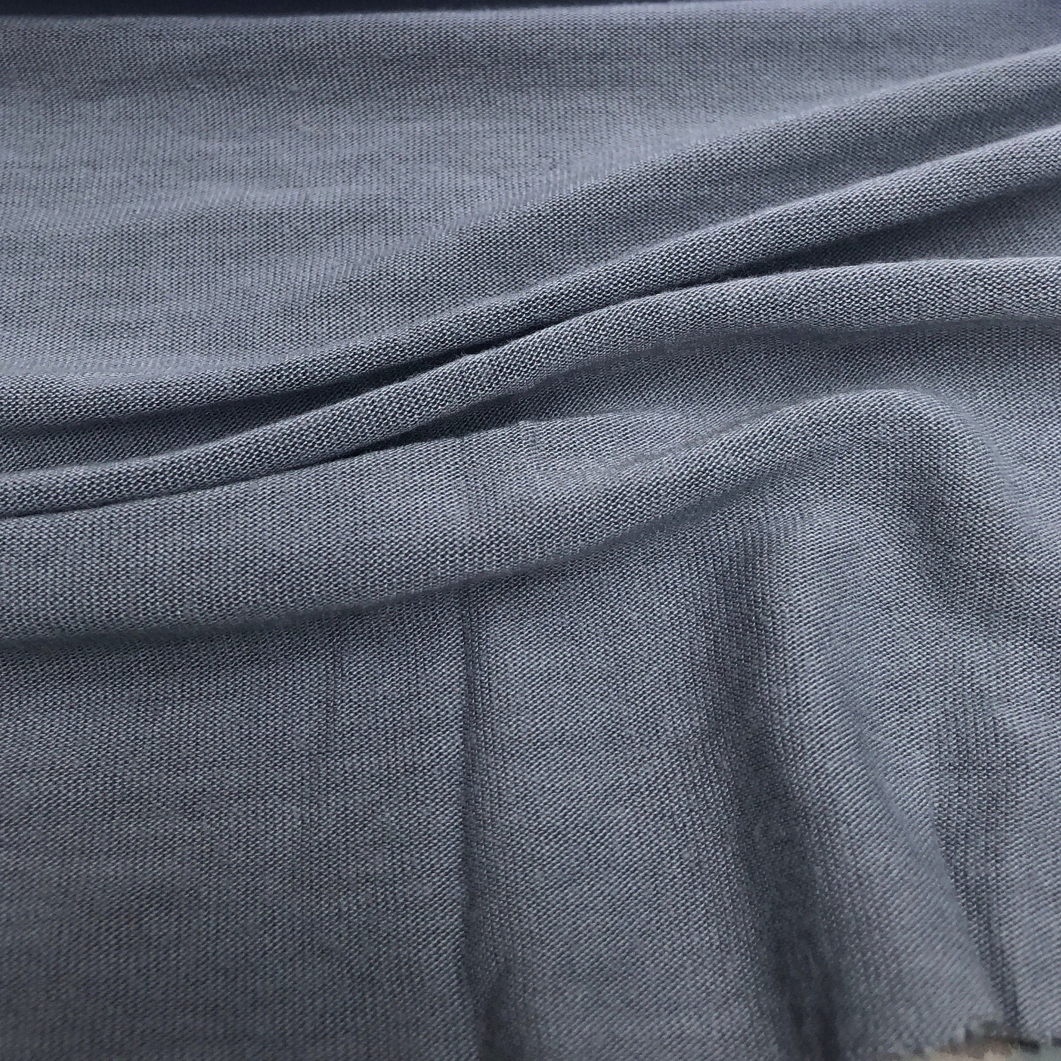 60 100% Modal Solid Light Gray Jersey Knit Fabric By the | Etsy