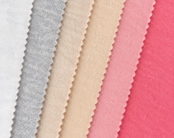 60" Cashmere Brushed Alpaca Rayon Spandex with Stretch 200 GSM Knit Fabric By the Yard
