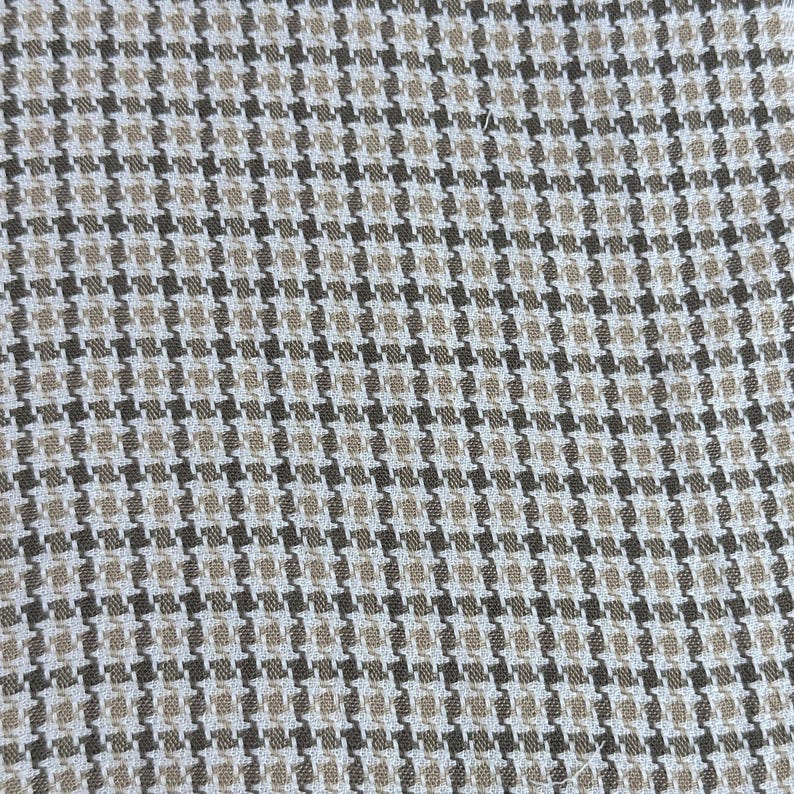 Jacquard Checkered Shirting Tencel Woven Fabric | By the Yard image 2