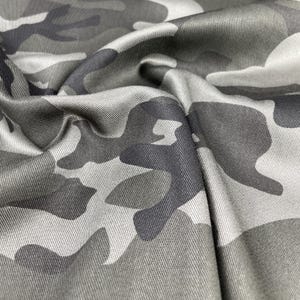 Tencel Twill Camo Fabric by the Yard | Eco-Friendly, Soft, and Lightweight Material for Apparel & DIY Projects image 1