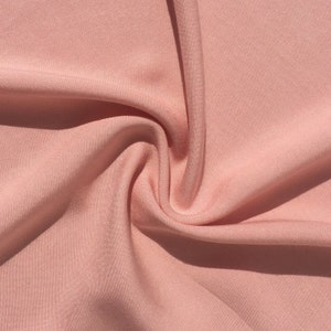 100% Tencel Lyocell Gabardine Twill Medium Weight 60 Woven Fabric By the Yard Lavendar Pink