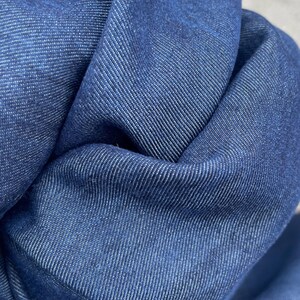 Japansk Tencel-denim - mjukt, andningsbart lyocelltyg, metervara bild 5