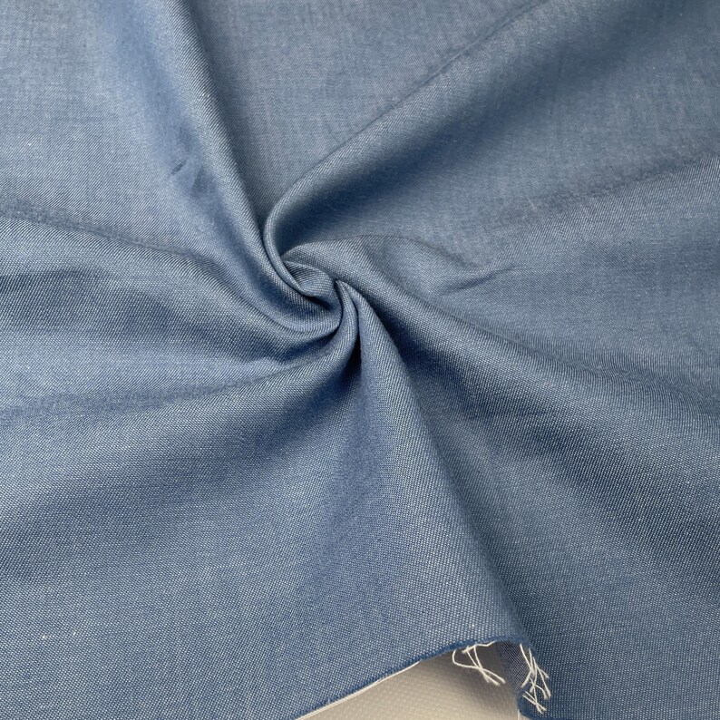 Japansk Tencel-denim - mjukt, andningsbart lyocelltyg, metervara bild 3