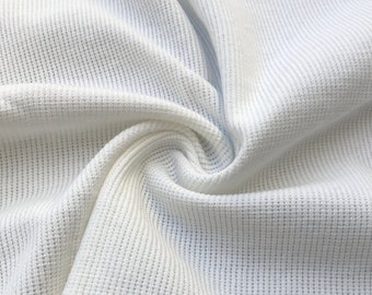 58 White 100% Supima Cotton Voile Sheer & Light Woven Fabric By