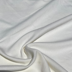Tencel Lyocell Heavy Bull Denim Off-White - Tecido Ecológico de 11 oz (312 g/m²) - Vendido por Metro | Macio, Durável e Sustentável