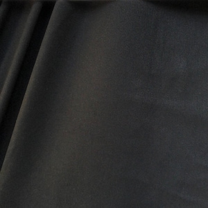Sarja 100% algodão 60" 7 OZ preto vestuário e tecido por quintal