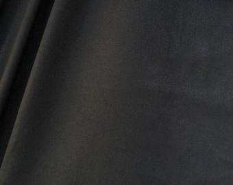 60&quot; 100% Cotton Twill 7 OZ Black Apparel &  Woven Fabric By the Yard