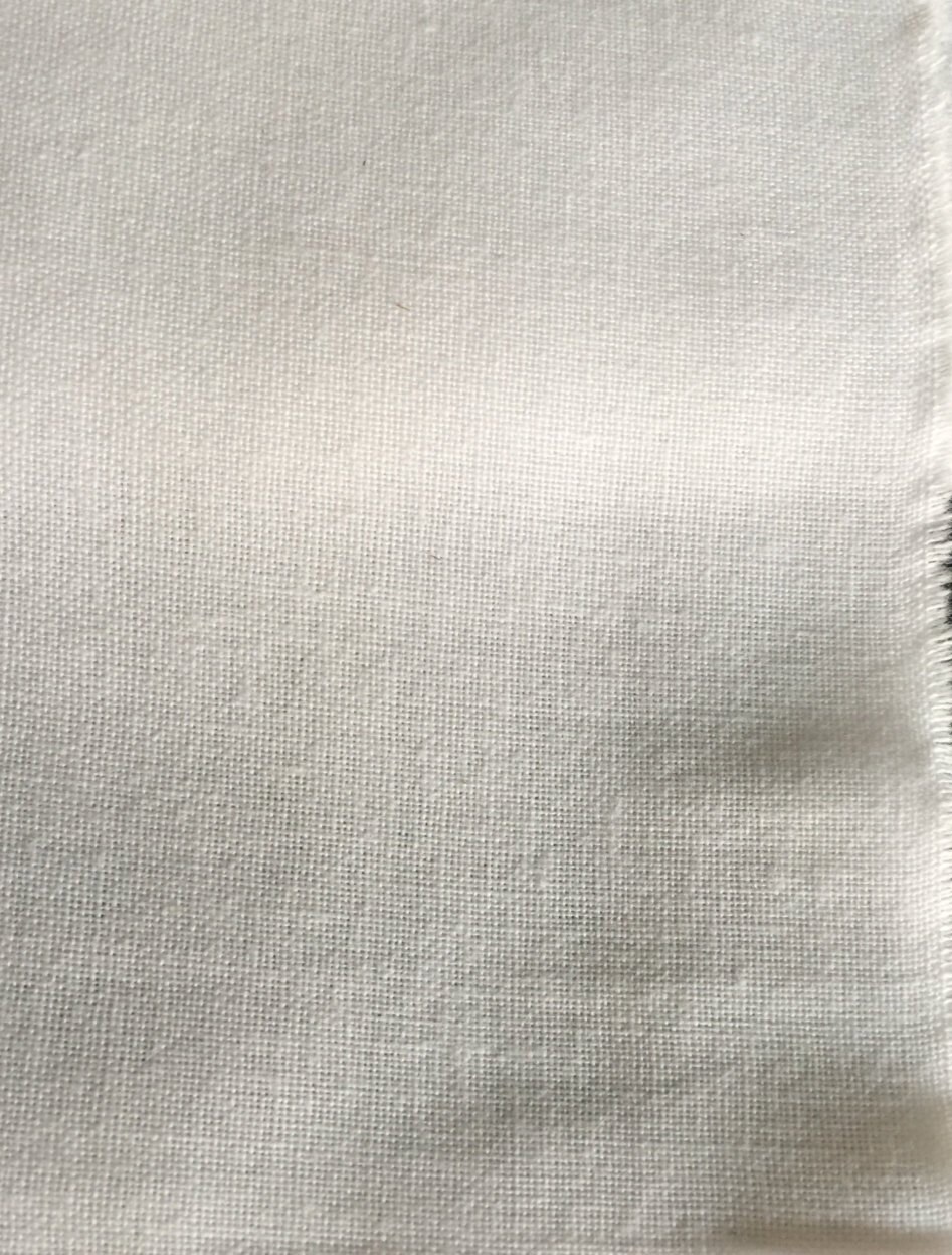 60 PFD 100 Cotton Sheeting White Woven Fabric By the Yard