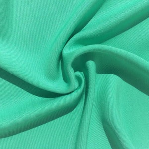 100% Tencel Lyocell Gabardine Twill Medium Weight 60 Woven Fabric By the Yard Turquoise Green