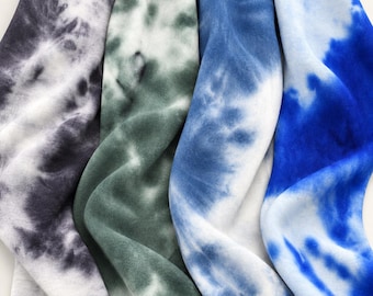 Tie Dye Modal Spandex Fabric