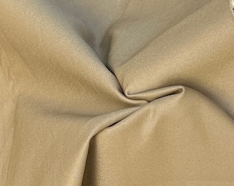 60" 100% Cotton Twill 10 OZ Heavy Woven Fabric By the Yard