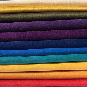 58 &quot;Baumwolle Viskose Dull Satin 5 OZ Leichte Bekleidung & Gewebe Schüttgut