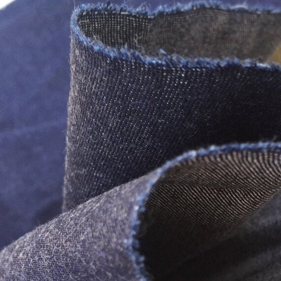 SALE-Denim fabric- Medium weight stretch – Indigo blue- 1FQ - Bobbins &  Buttons Fabric Shop Leicester | Sewing Patterns | Sewing Classes | Sewing  Blog