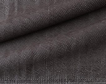 Cotton Denim Fabric, Brown, 400 GSM Mid Weight Denim, Premium Apparel Fabric, Sold by the Yard