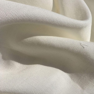 60&quot; PFD 100% Lyocell Tencel Canvas Medium Weight Off White Woven Fabric By the Yard