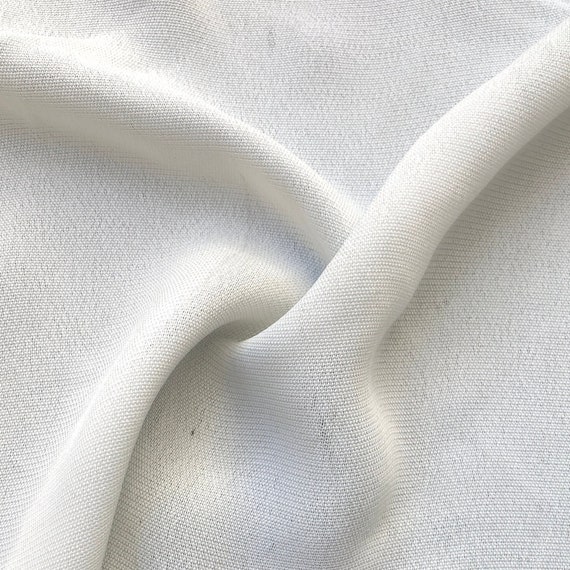 58 White 100% Supima Cotton Voile Sheer & Light Woven Fabric By