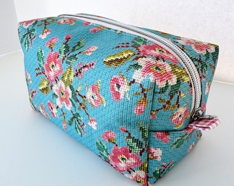 Zippered Makeup Bag Waterproof Lining All-purpose Bag