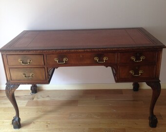 Antique Writing Desk Etsy