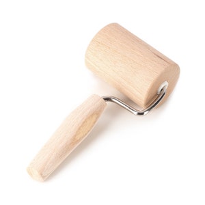 Play Dough Wooden Rolling Pin