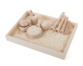 Montessori Sensory Bin ‘Scoop & Fill’ Set