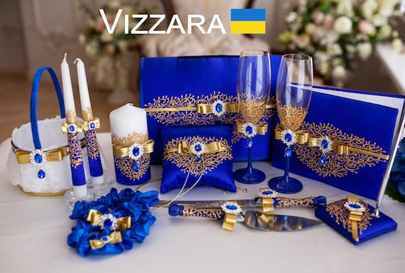 Set 3 velas blancas • Beautiful Blue Brides