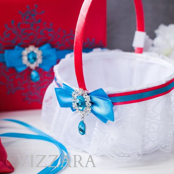 etsy flower girl basket