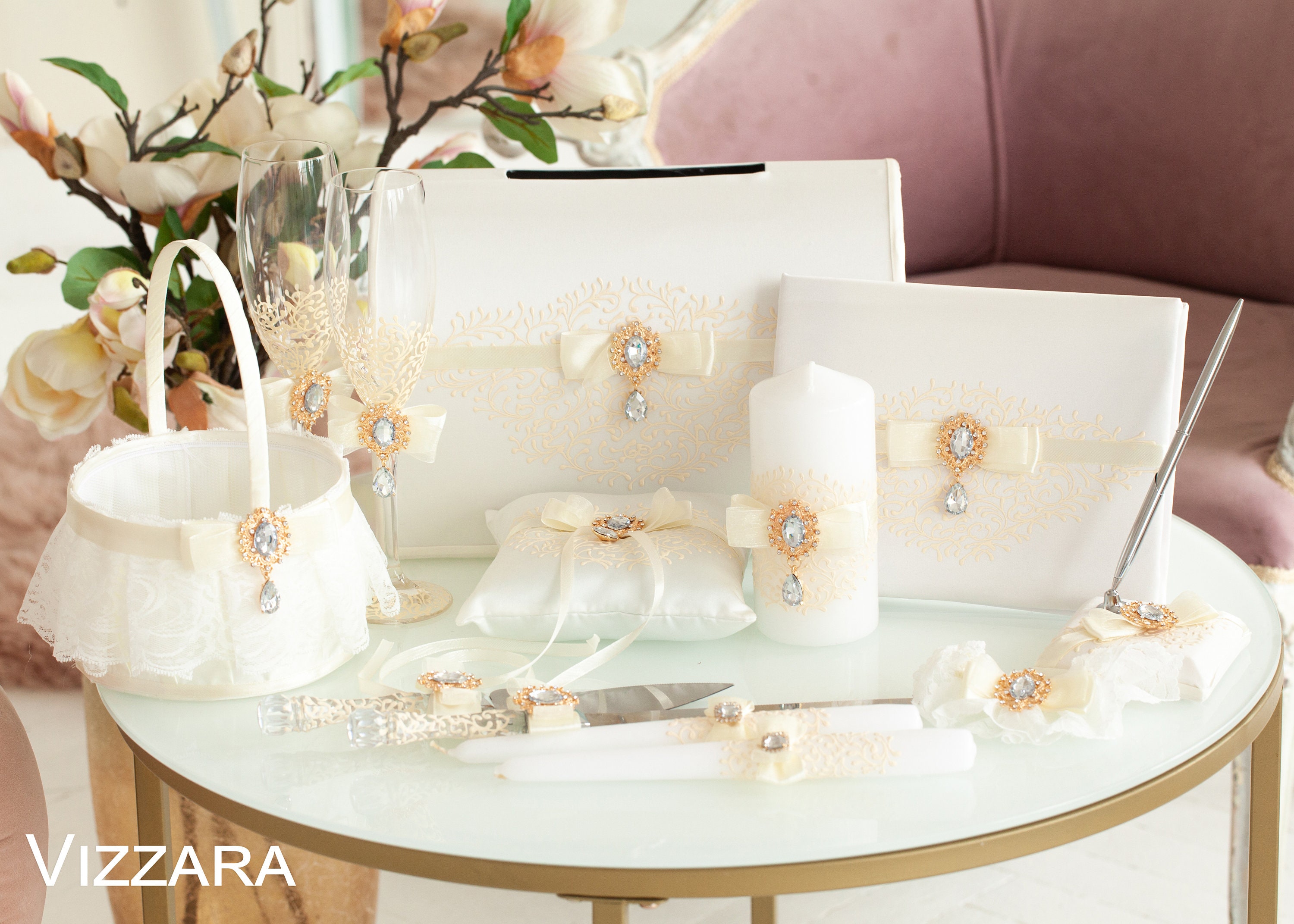 Wedding Card Box White and Ivory Wedding Wedding Money Box - Etsy