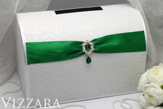 Smaragd Wedding Money Box Gift Card Box For Wedding Reception Etsy