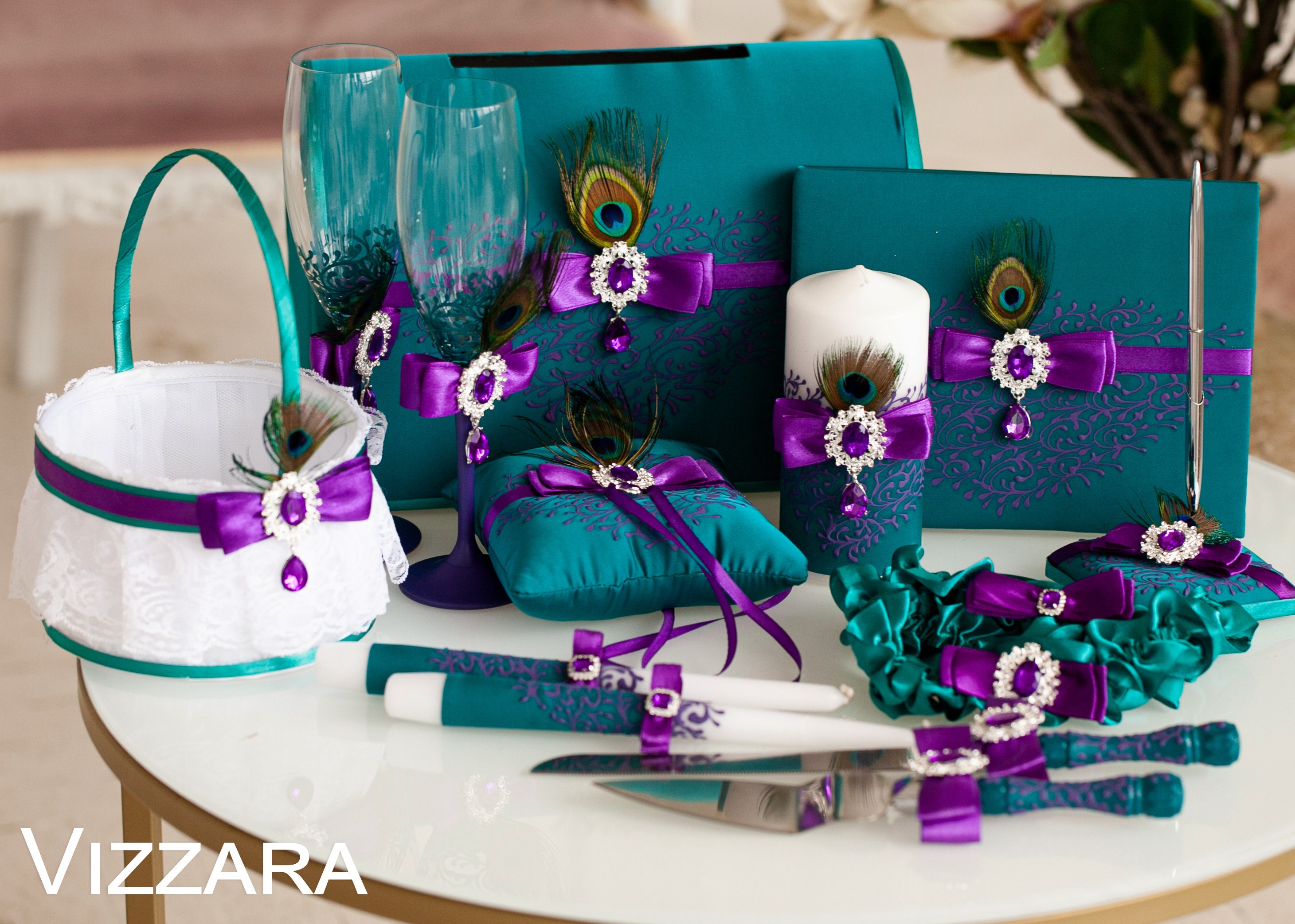 Wedding Book Peacock Teal and Purple Wedding, Personalized Book, Guest Book Purple  Wedding, Custom Guest Book Teal Wedding, Gift for Couple - Etsy, image size:2921x2086