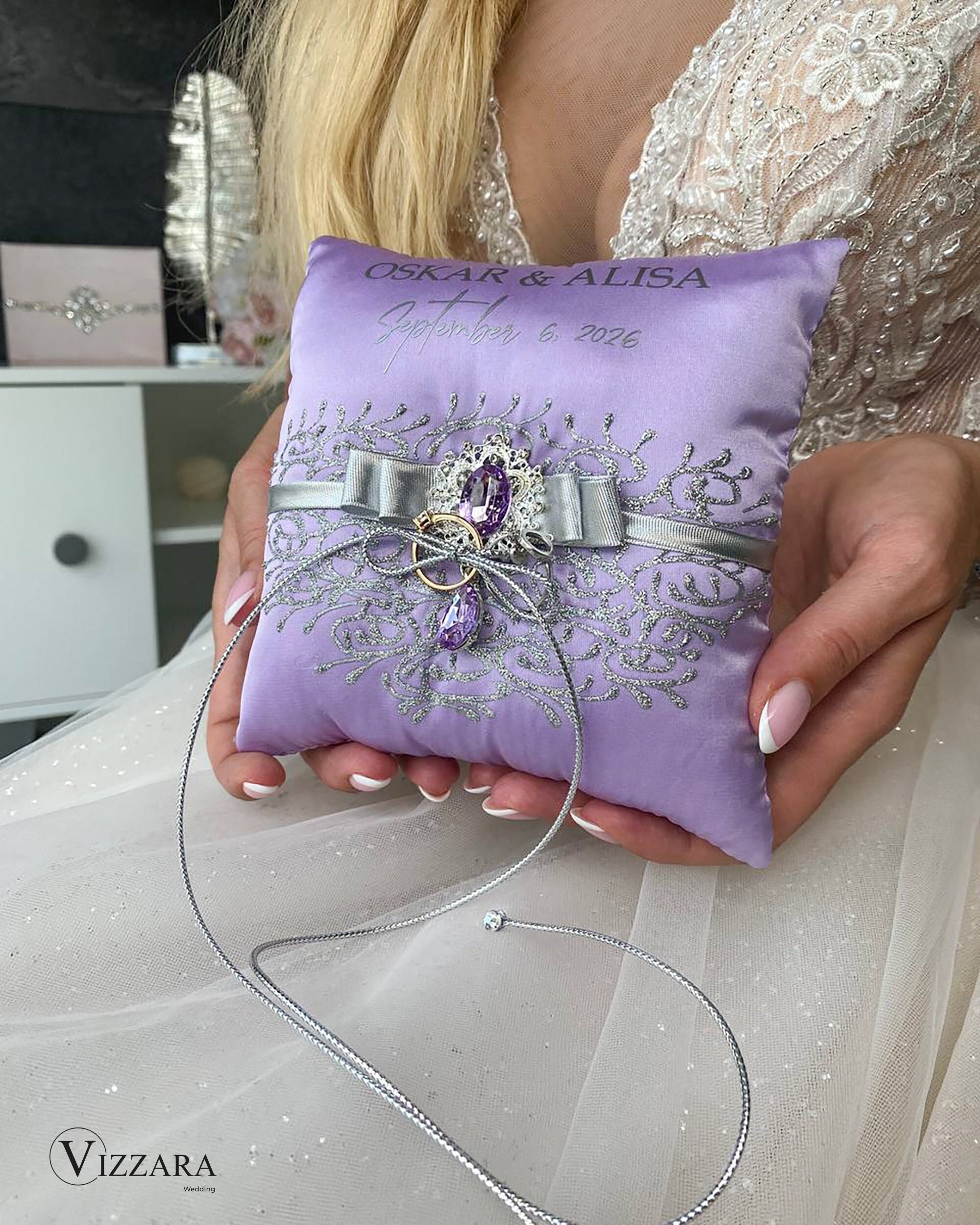 No sew wedding ring pillow: Easy DIY wedding accessories tutorial - YouTube