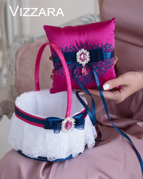 CESTO PER RAGAZZA di fiori per cesto di fiori per matrimonio Cesto per