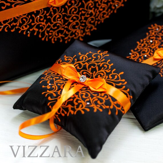 Ring Bearers Pillows Halloween Weddings Ideas Wedding Ring Etsy