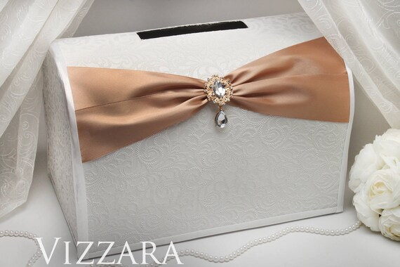 Card Box For Wedding Wedding Gift Card Box Gold Wedding Card Etsy