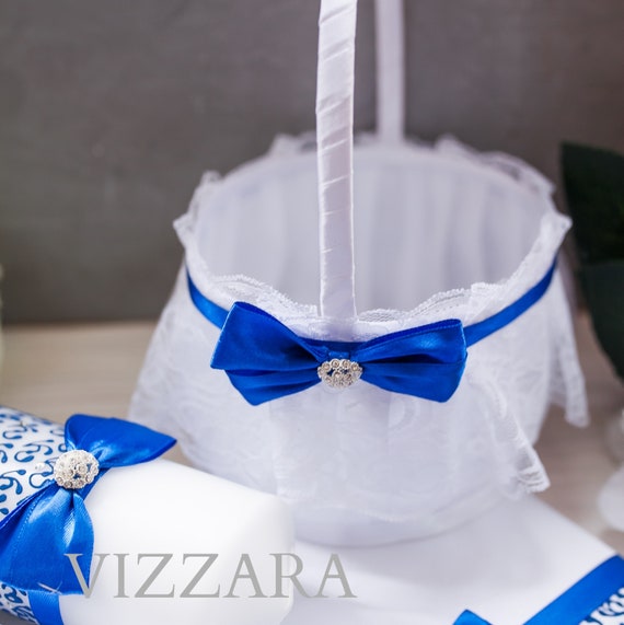 Flower Girl Basket Flower Wedding Signs Basket Gifts Lace Etsy