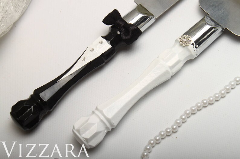 Cake Servers Bride and Groom Weddings Personalized Cake Etsy