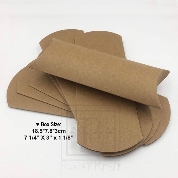 100 Small Pillow Boxes Wedding Favor Boxes Holiday Gift Etsy