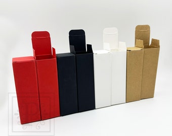 100pcs Lip Gloss Boxes 30x30x90mm, Essential Oil & Cosmetic Packaging Wholesale, Small Business Boxes