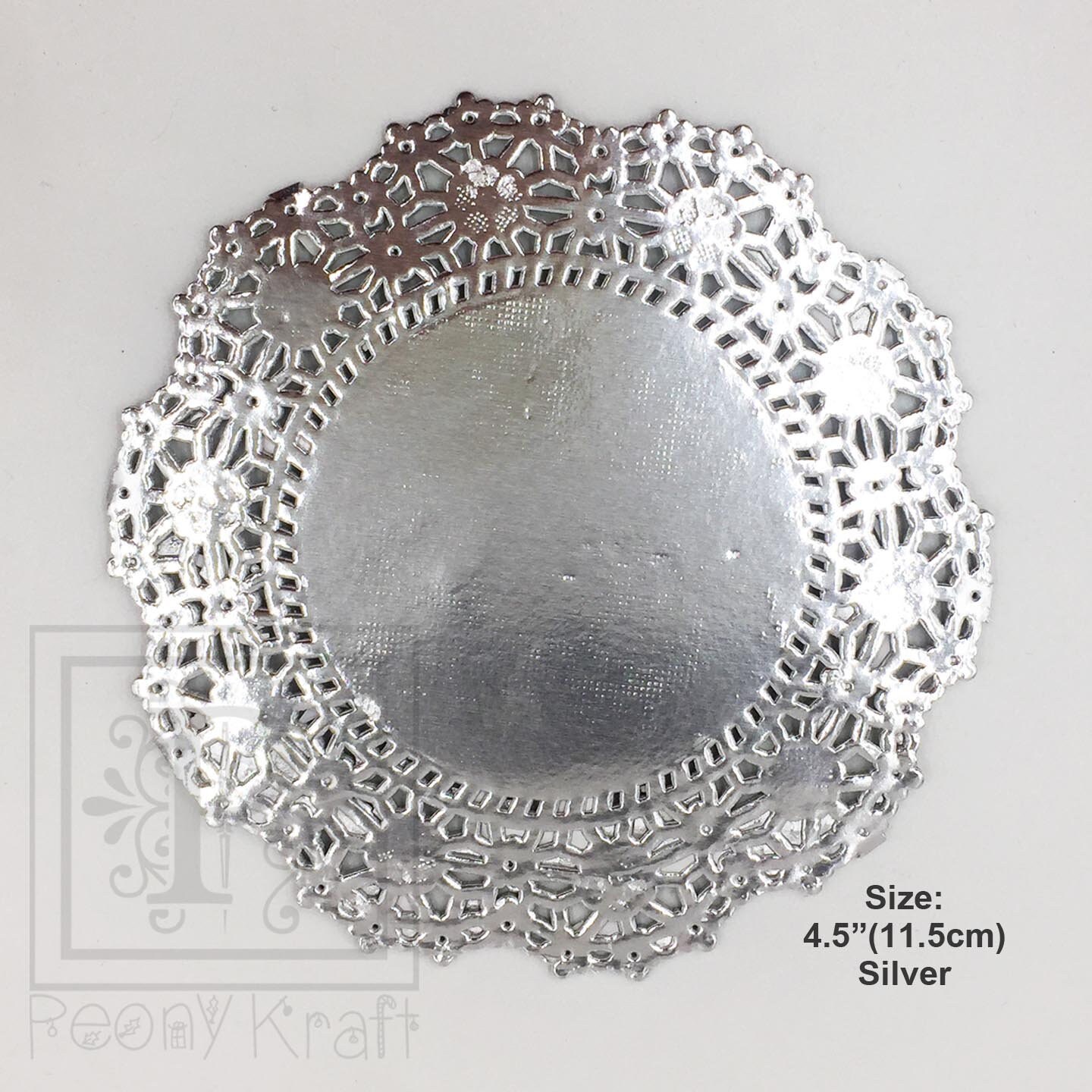 Silver Paper Doilies Frecn Lace Paper Doily Decorations Etsy