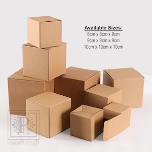 50 dozen - Kartonnen dozen, verpakkingsdozen voor kaarsen, dozen voor bruiloftsbedankjes, dozen voor feestbedankjes, geschenkdozen, cosmetische dozen, verpakkingsdozen voor mok